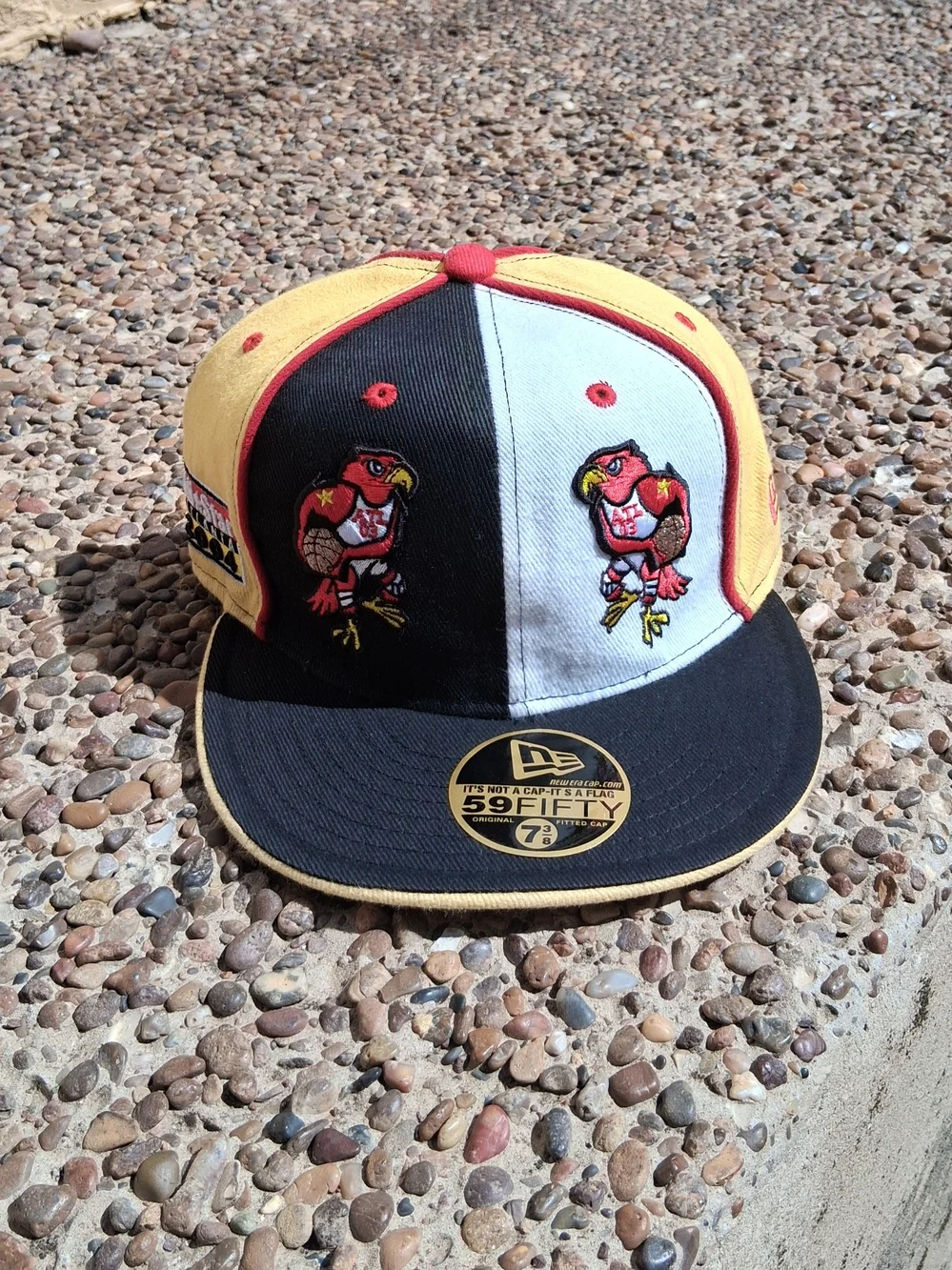 New Era Black, Yellow & Red All-Star 2004 Fitted Cap